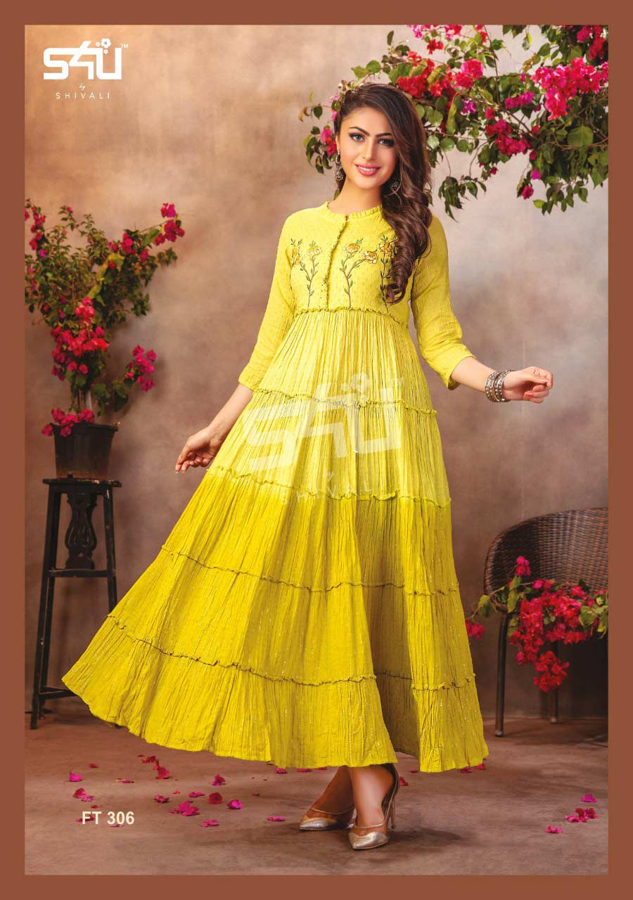 Flairy Tales Vol-3 Cotton Anarkali Kurti Set Flairy Tales Vol-3 Cotton Anarkali Kurti Set